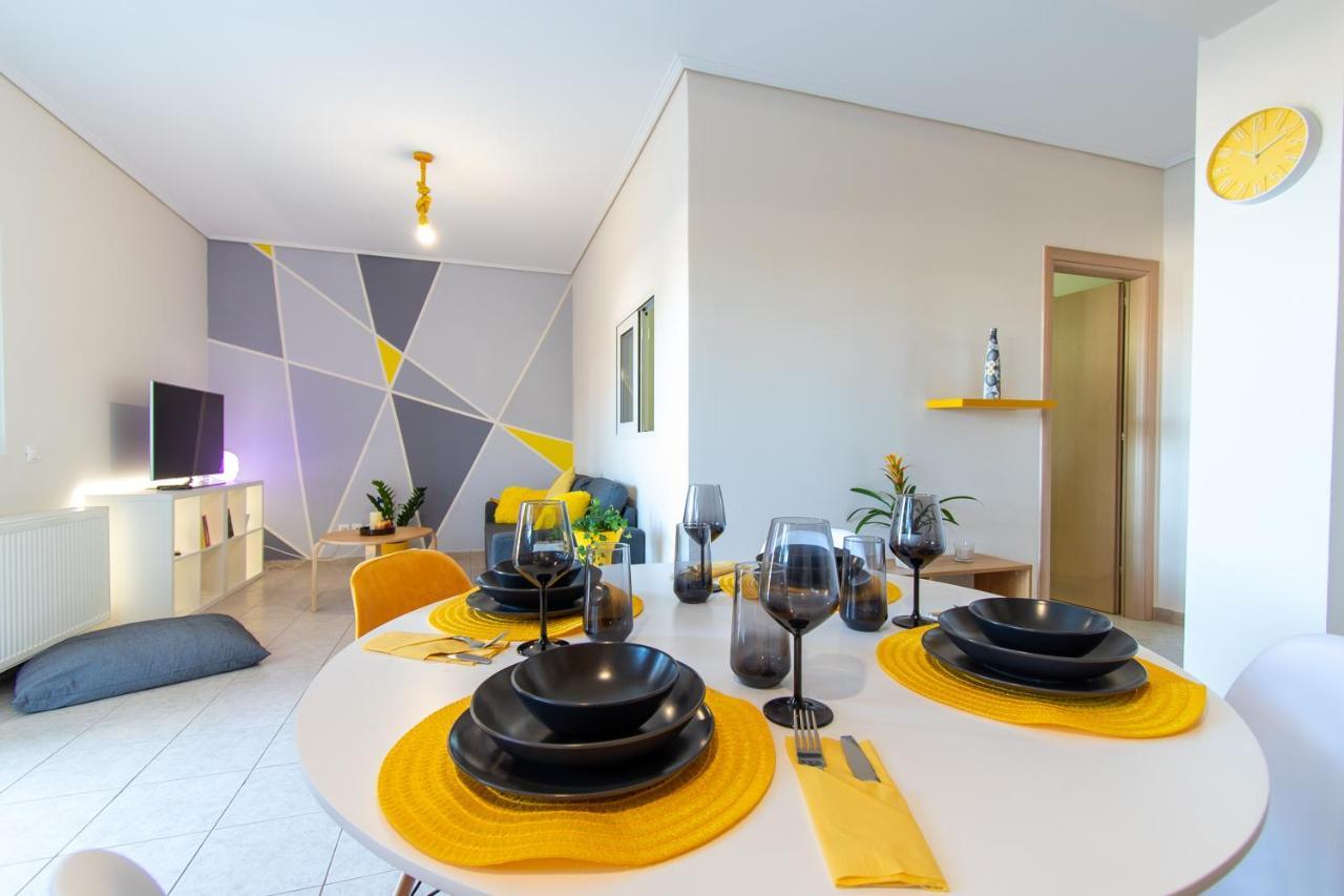 Yelayellow House Near To Airport, Rafina Port And Metropolitan Expo Artemida  Exterior photo